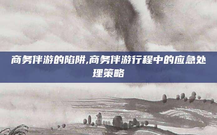 通许商务伴游的陷阱,商务伴游行程中的应急处理策略